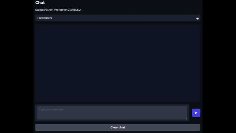 Chat Interface Demo