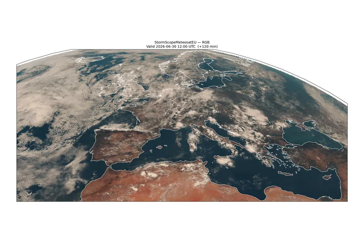 Preview of StormScope Meteosat FCI Nowcasting