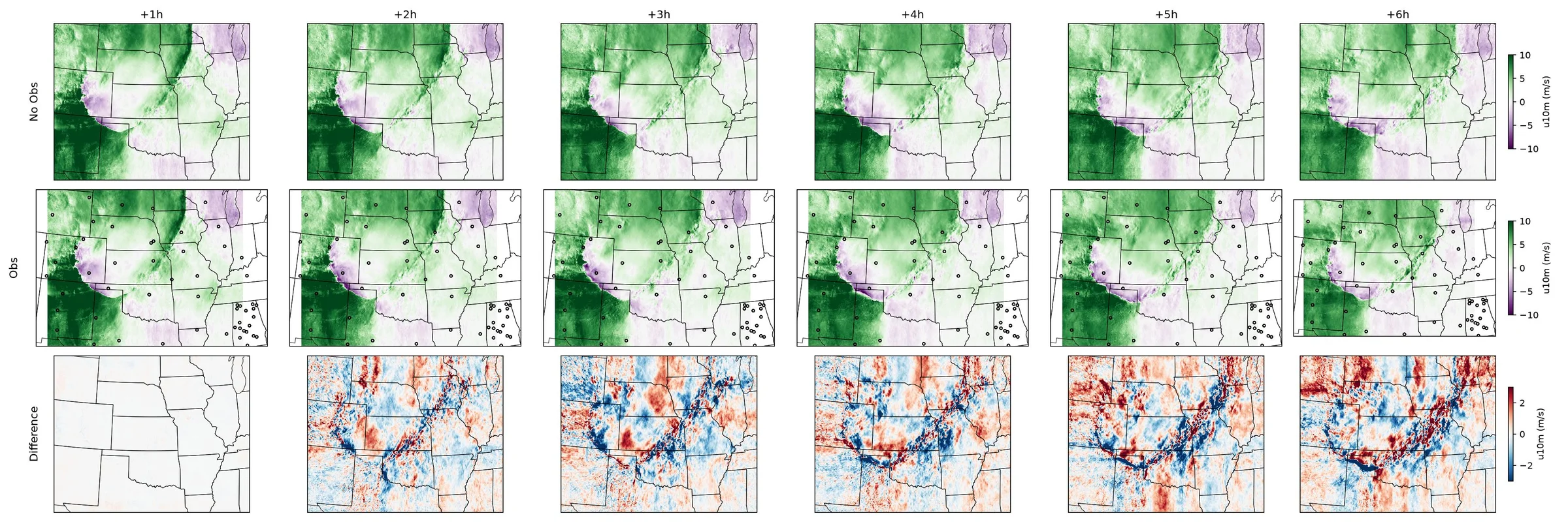 Output from StormCast-CONUS Score-Based Data Assimilation