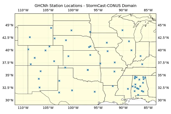 Preview of StormCast-CONUS Score-Based Data Assimilation