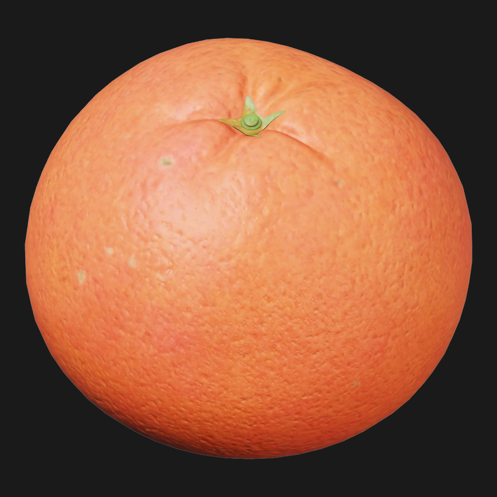 Orange asset on the dark thumbnail background