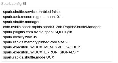 Configurations with UCX